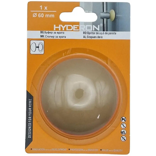 БУФЕР ВРАТА HBO-602 60ММ БЕЖОВ