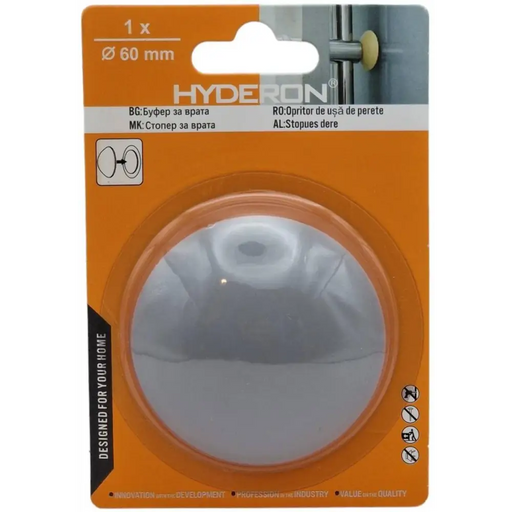 БУФЕР ВРАТА HBO-604 60ММ СИВ