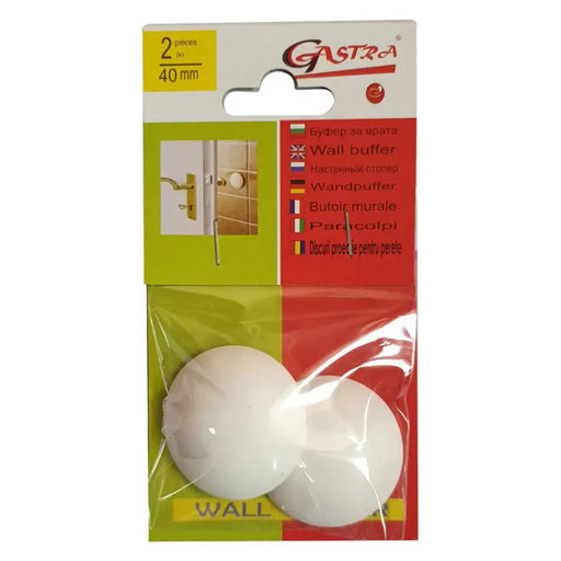 БУФЕР ЗА ВРАТА БЯЛ 2 БР 40 ММ GASTRA GASTRA