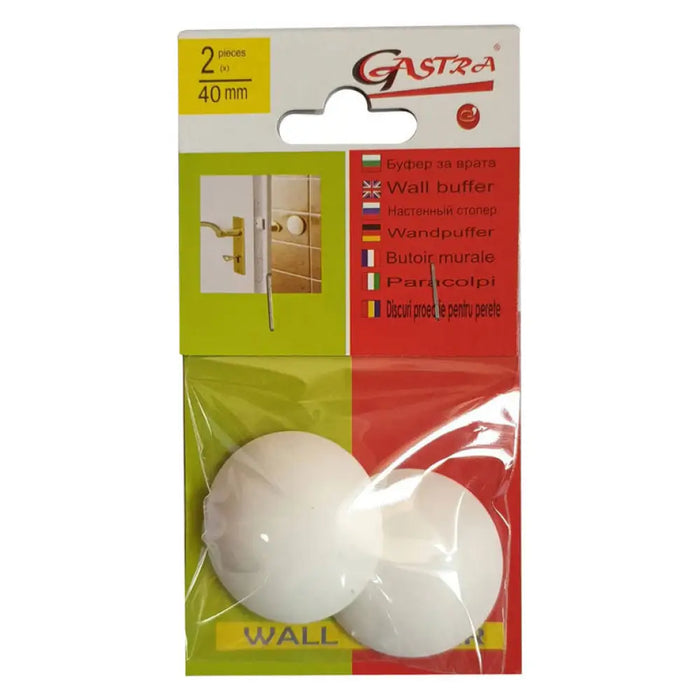 БУФЕР ЗА ВРАТА БЯЛ 2 БР 40 ММ GASTRA GASTRA