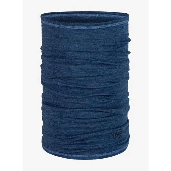 Buff Лек многофункционален шал от мериносова вълна Син