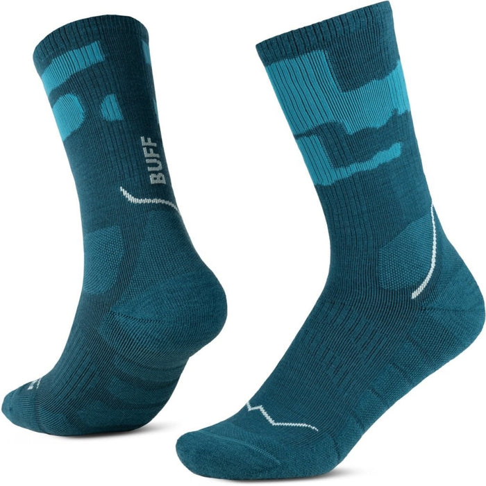 Чорапи Buff MERINO MW CREW SOCKS MWC2 TEAL L