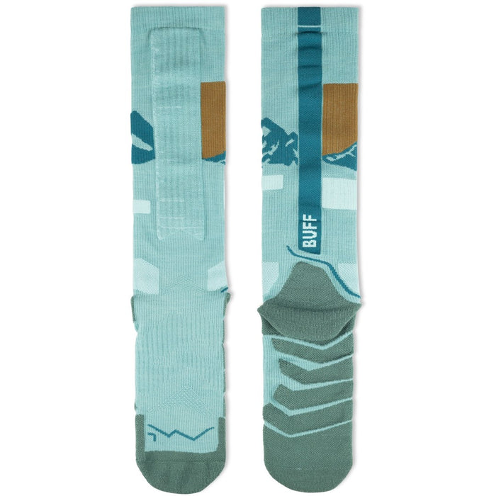 Чорапи Buff MERINO HW над прасеца HWO1 Морскозелено L