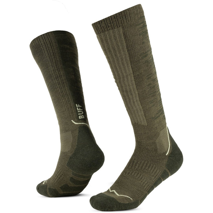 Чорапи Buff MERINO HW над прасеца HWO2 маслинено зелени L