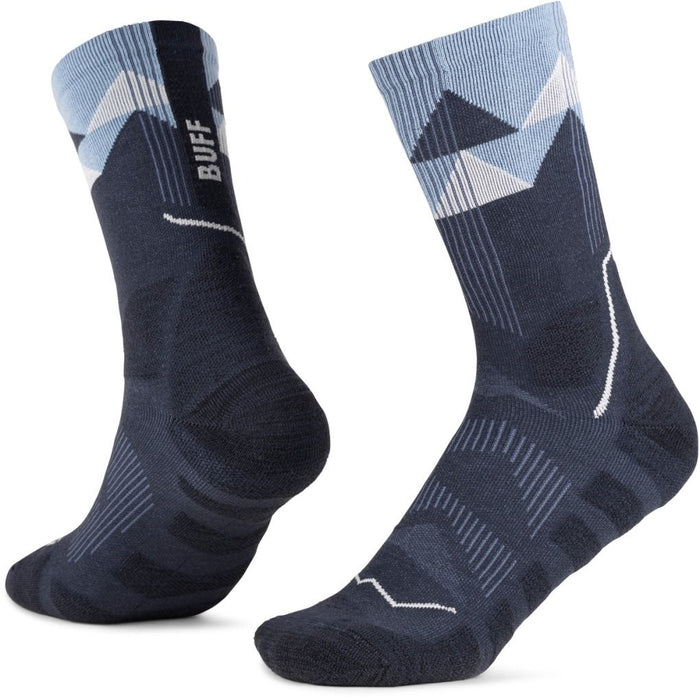 Чорапи Buff THERMONET® CREW, цвят NIGHT BLUE, размер L