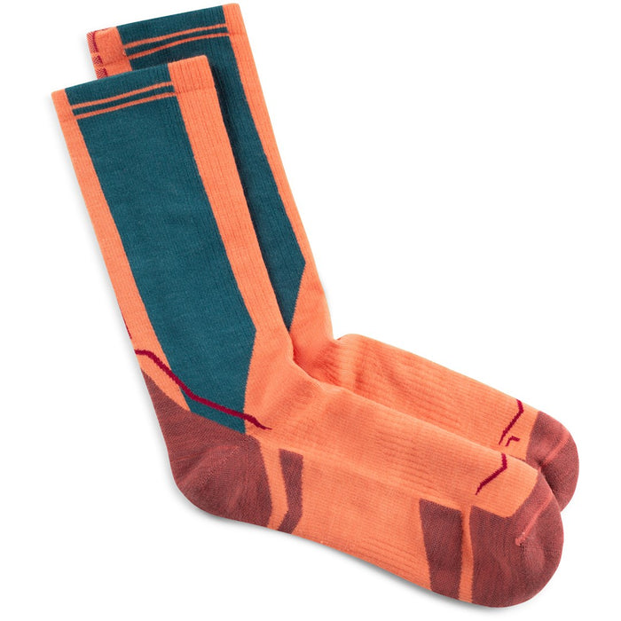 Чорапи BUFF Merino Lightweight Crew Sock LWC4, оранжеви, размер L