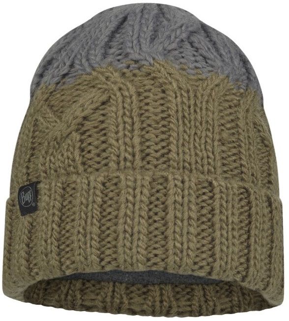 Детска шапка BUFF - Knitted & fleece hat, зелена
