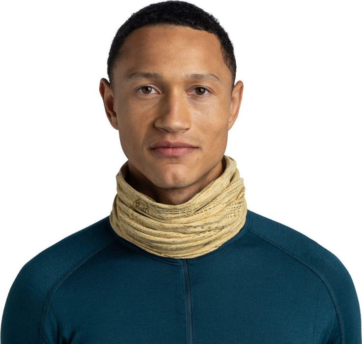 Кърпа за глава BUFF - Reflective DryFlx Neckwear, бежовa