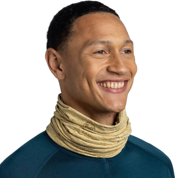 Кърпа за глава BUFF - Reflective DryFlx Neckwear, бежовa