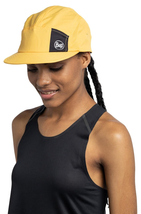 Шапка с козирка BUFF - 5 Panel Go Cap, размер L/XL, жълта