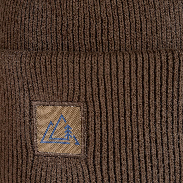 Детска шапка BUFF - Knitted hat Frint Brindle, кафява