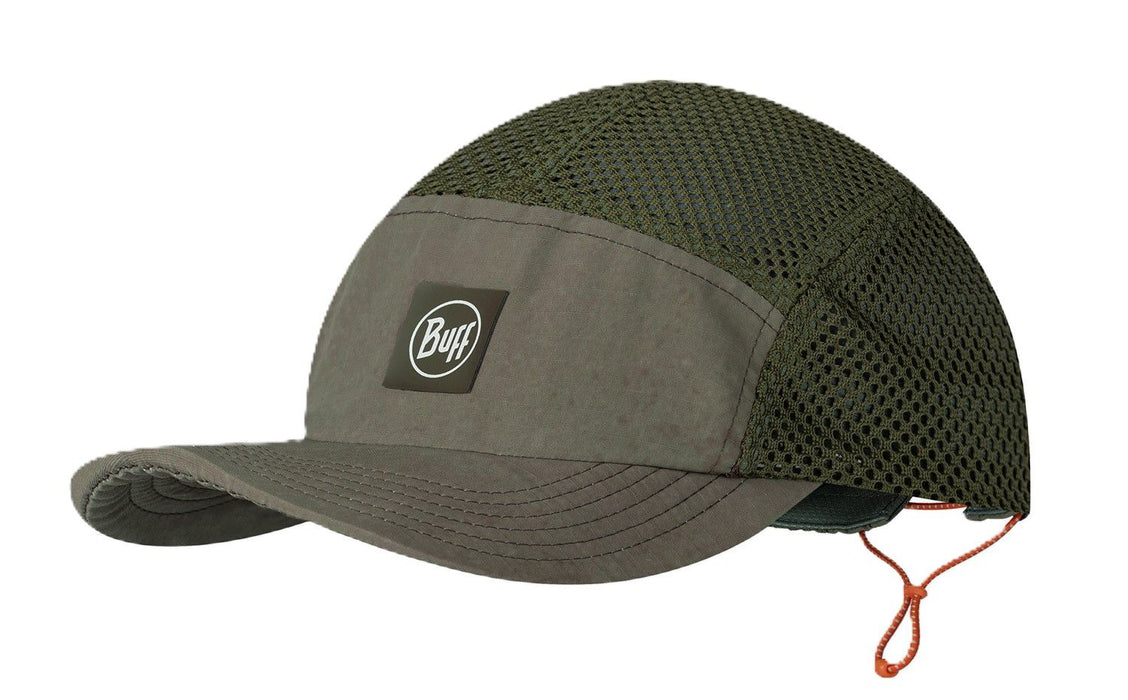 Шапка BUFF - 5 Panel Air, зелена