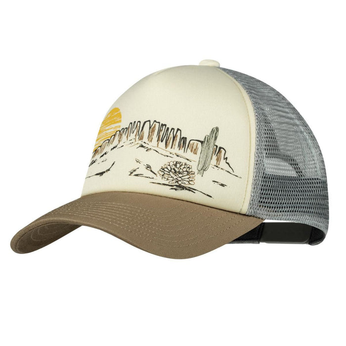 Шапка BUFF - Trucker, бежовa/кафявa
