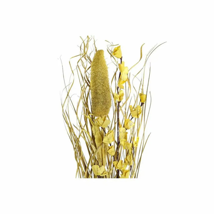 Букет DKD Home Decor Естествен Златен Бял Жълт Сухо цвете