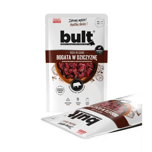 BULT Богата на дивеч - мокра храна за кучета - 100гр