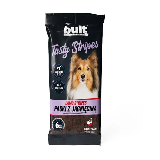 BULT Tasty stripes Агнешко - лакомство за кучета - 6 бр