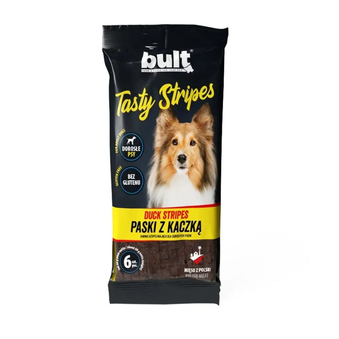 BULT Tasty stripes Duck - лакомство за кучета - 6 бр