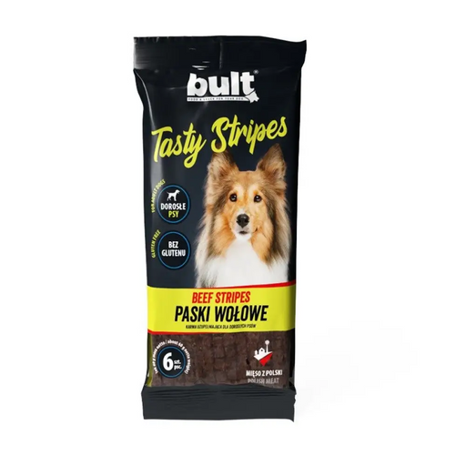BULT Tasty stripes Телешко - лакомство за кучета - 6 бр