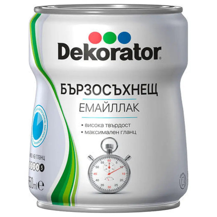 БЪРЗОСЪХНЕЩ ЕМАЙЛ 650 ML ЖЪЛТ DEKORATOR