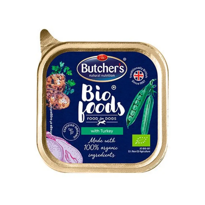 BUTCHER’S Bio Foods with Turkey - Мокра храна за кучета