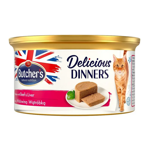 BUTCHER’S Classic Delicious Dinners Телешко с черен дроб