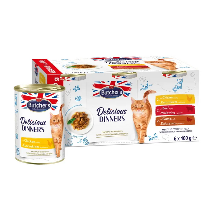 BUTCHER’S Delicious Dinners Месна селекция в желе - мокра