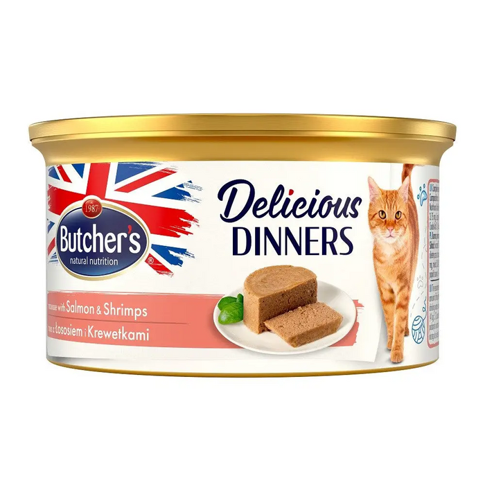 BUTCHER’S Delicious Dinners Сьомга и скариди - мокра храна