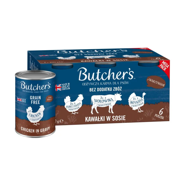 BUTCHER’S Original Mega pack mix със зеленчуци в сос