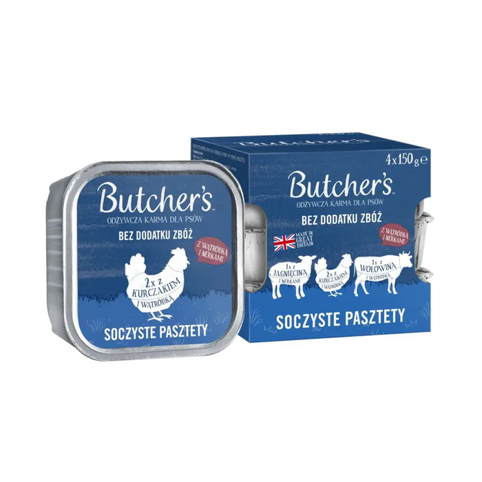 BUTCHER’S Original Mix Juicy pates - мокра храна за кучета