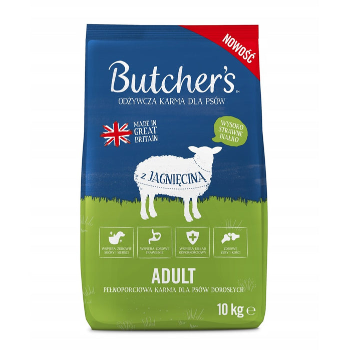 BUTCHER'S Original Lamb - суха храна за кучета - 10 кг