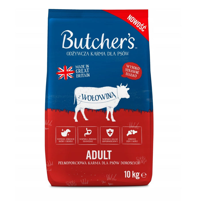 BUTCHER'S Original Beef - суха храна за кучета - 10 кг