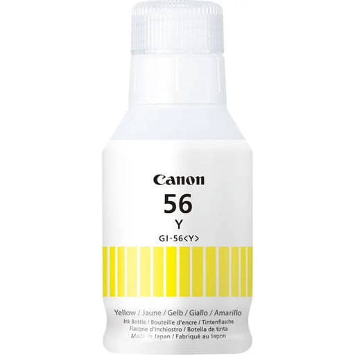 Бутилка с жълто мастило CANON 2LB GI-56 Y EUR