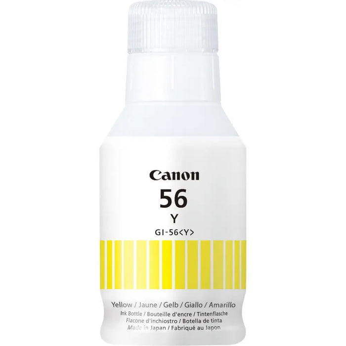 Бутилка с жълто мастило CANON 2LB GI-56 Y EUR