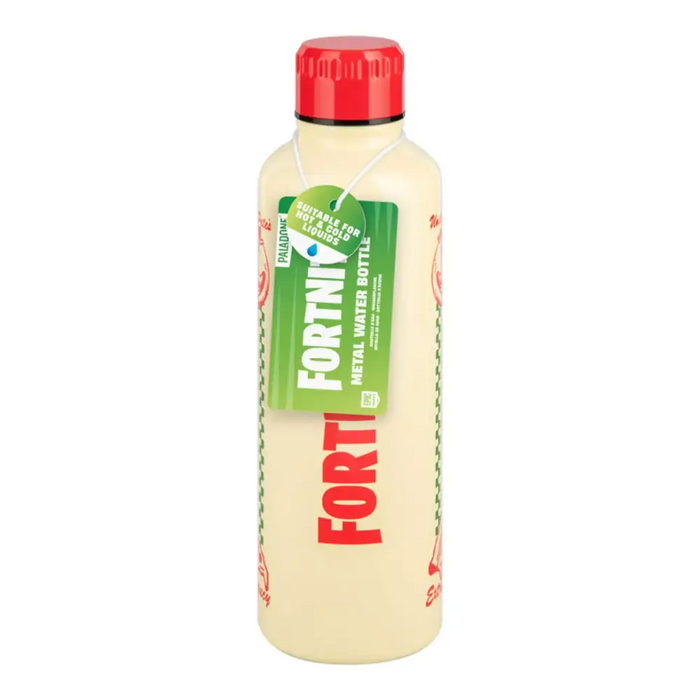 Бутилка за вода Paladone: Fortnite - Metal Water Bottle