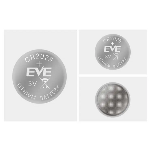 Бутонна батерия литиева CR 2025 1pc bulk 3V EVE BATTERY