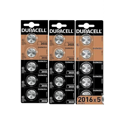Бутонна батерия DURACELL CR2032 3V 5 бр. в блистер Литиева