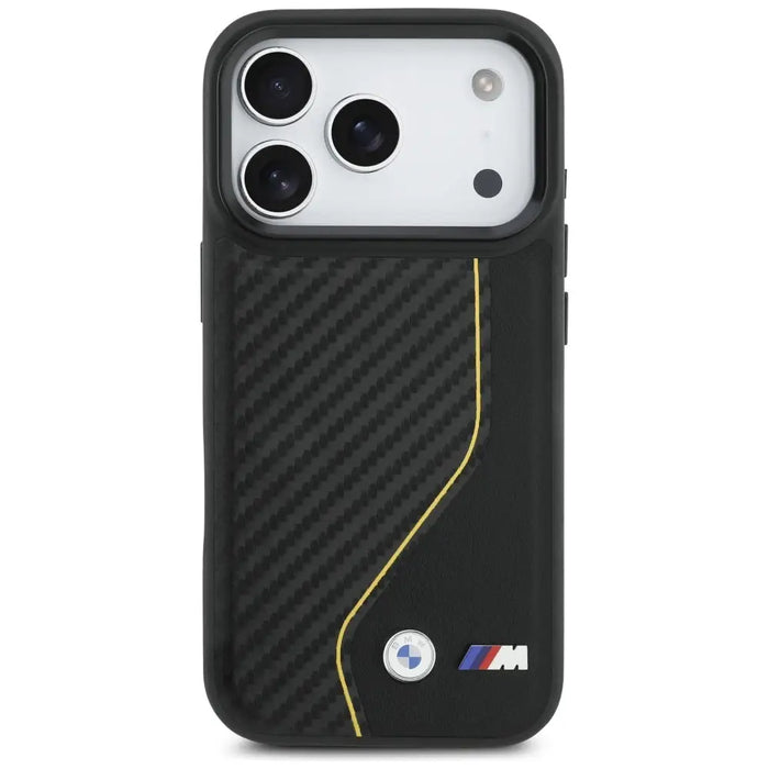 BMW M Carbon Line & Logo MagSafe калъф за iPhone 17 Pro