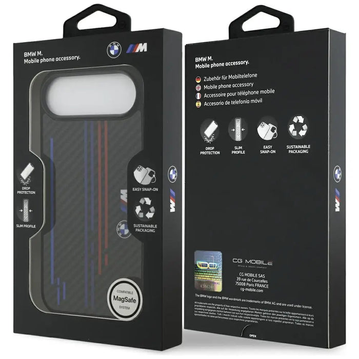 BMW M Kevlar Lines & Logo MagSafe калъф за iPhone Air
