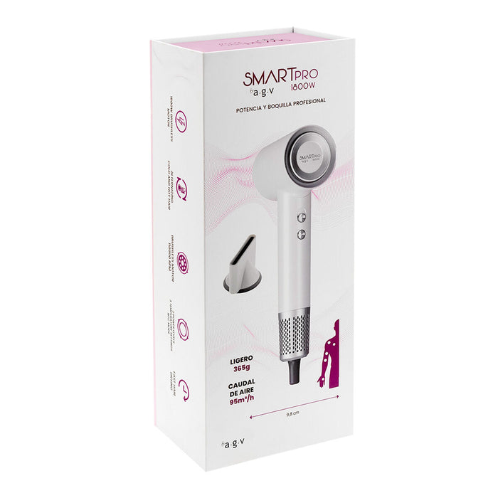 By AGV Pack Сешоар и Дифузер Smart Pro 1800W Йонизиращ Тих Бързо Сушене