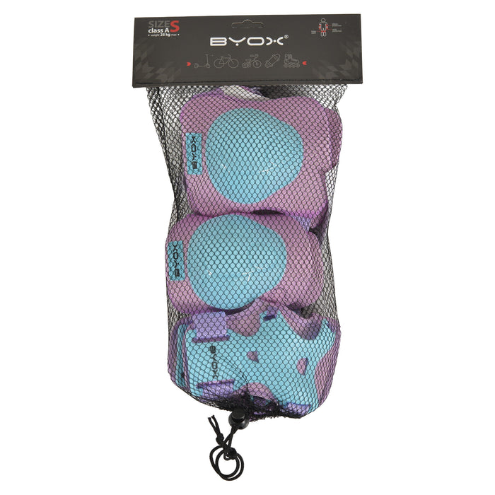 Комплект детски протектори Byox - H110 Class A, до 25 kg, Violet