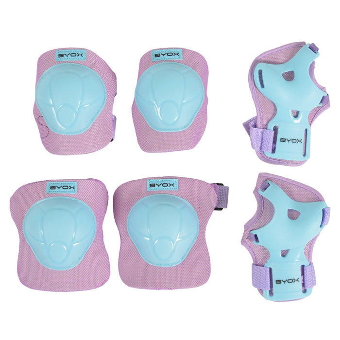 Комплект детски протектори Byox - H110 Class A, до 25 kg, Violet
