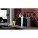 Бюфет Cama 120см SOHO S7 бял/черен гланц