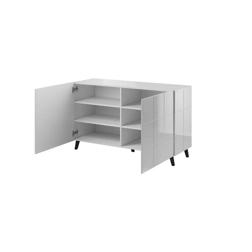 Бюфет Cama 2D REJA бял гланц/бял гланц