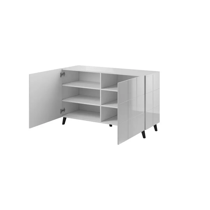 Бюфет Cama 2D REJA бял гланц/бял гланц