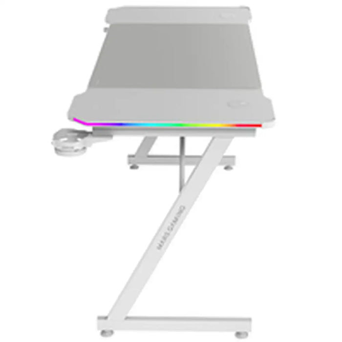 Бюро Gaming Mars Gaming ERGO Бял 140 x 60 cm