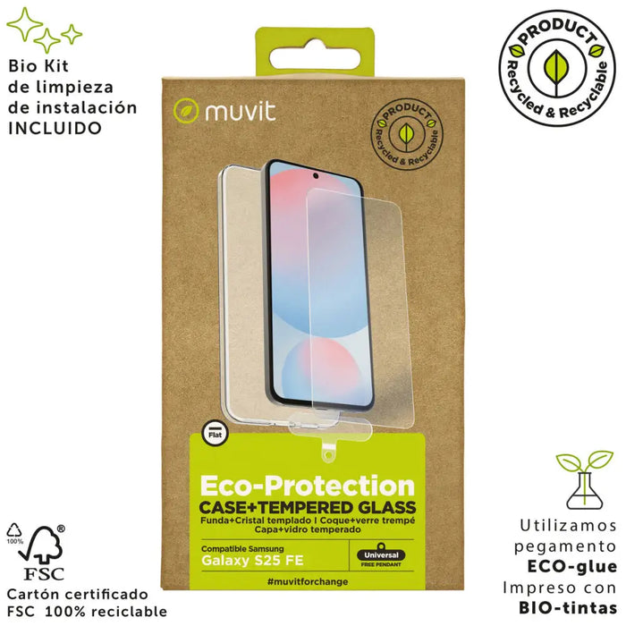 Калъф за мобилен телефон Muvit for Change Galaxy S25 FE