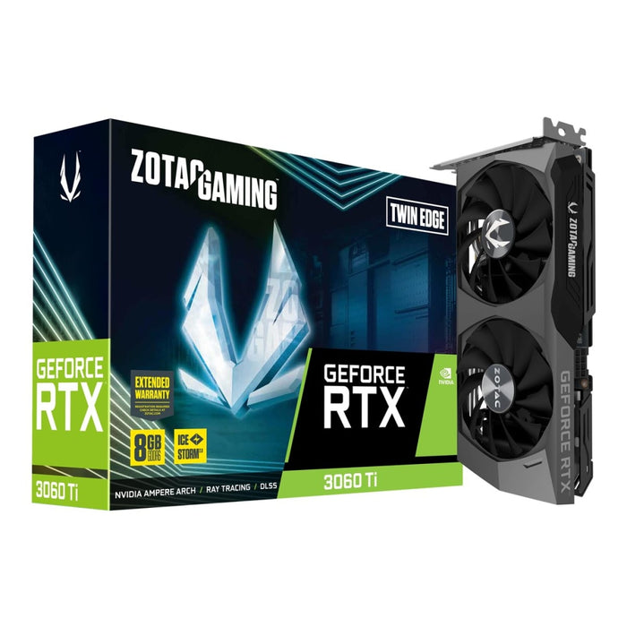 Видеокарта ZOTAC GAMING NVIDIA GeForce RTX 3060 Ti Twin Edge