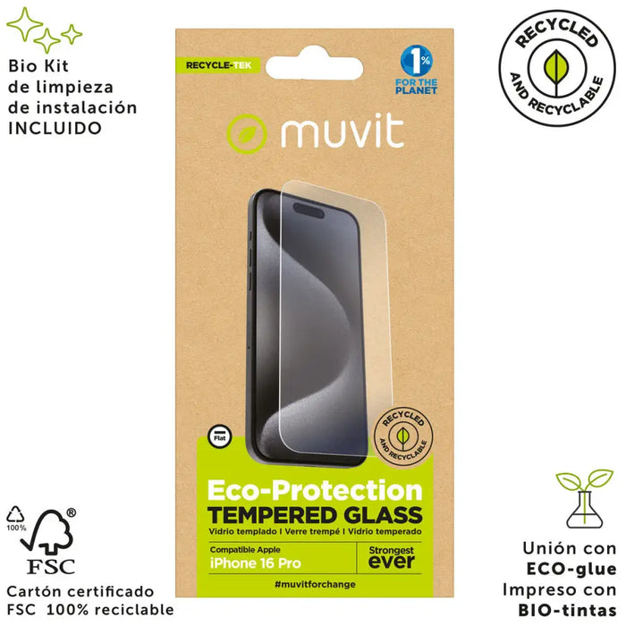 Протектор за екран на мобилен телефон Muvit iPhone 17/17