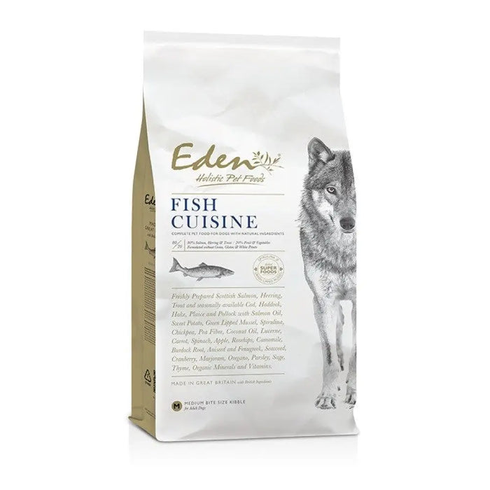 EDEN 80/20 Fish Cuisine Medium & Large - суха храна