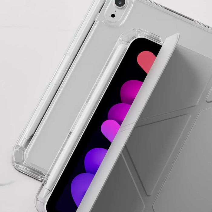 AmazingThing Minimal калъф за iPad 11’’ 2025 - светло сив